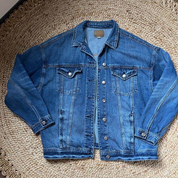American Eagle Denim Jacket Lg - Picture 1 of 5